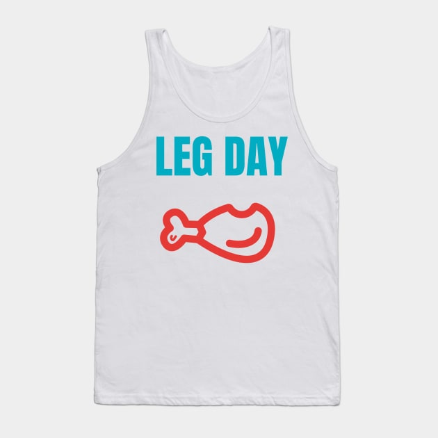 shirt leg day turkey Tank Top by rami99